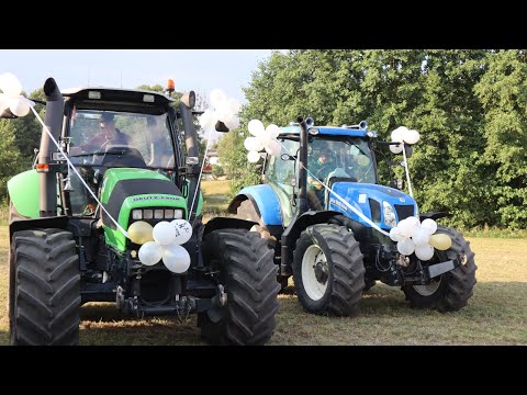 Bramka Ciągnikami!✮4 ciągniki!✮Eskorta na sale✮ Dominik&Patrycja 17.08.2024✮