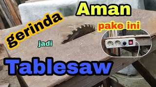 Download lagu Membuat tablesaw dari mesin gerinda tangan mp3