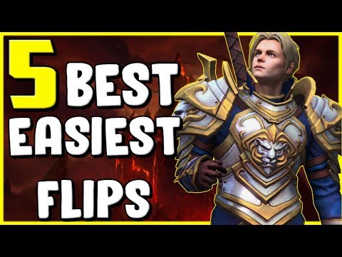 5 Easiest Flips In WoW BFA 8.3 - Gold Farming, Gold Making