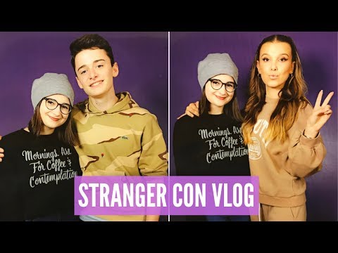GOING TO A STRANGER THINGS CONVENTION & MEETING THE CAST