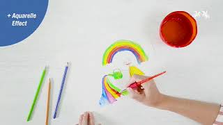 Pastelka Faber-Castell Grip 2001 - 17, korálová