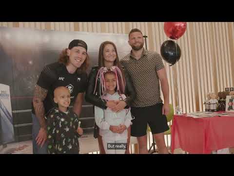 UFC Athletes Visit Nicklaus Children's Ahead of UFC 287 in Miami