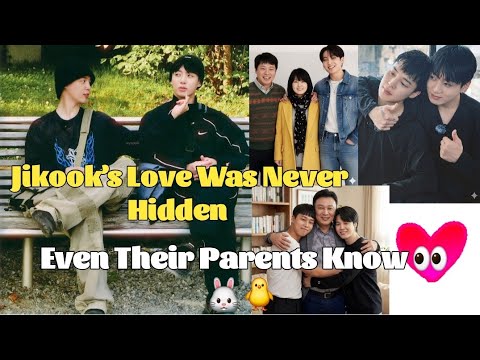 Jikook’s Love Was Never Hidden — Even Their Parents Know 👀🐰🐥