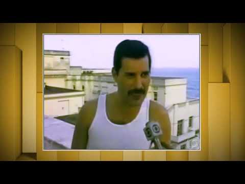 Vídeo Show   Relembre entrevista de Glória Maria com Freddie Mercury   Globoplay