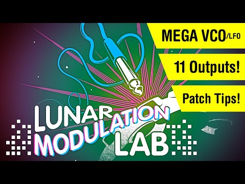 Blue Lantern Lunar Modulation Lab VCO/LFO || Demo, Manual, & Patch Tips