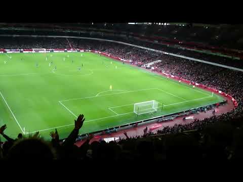 2018-01-24 - EFL Cup semifinal: Arsenal - Chelsea 2:1 | Chant: by far the greatest team!