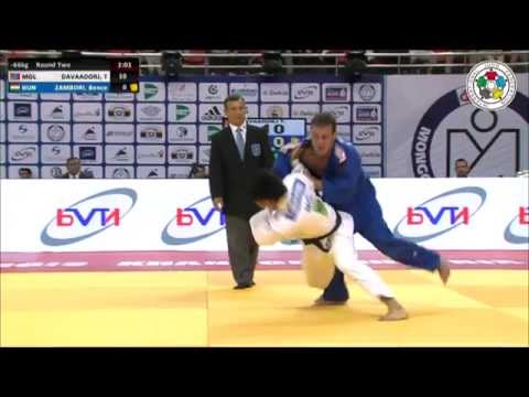 Nice Tai Otoshi - Tumurkhuleg Davaadorj - Chinggis Khan Judo Grand Prix 2014