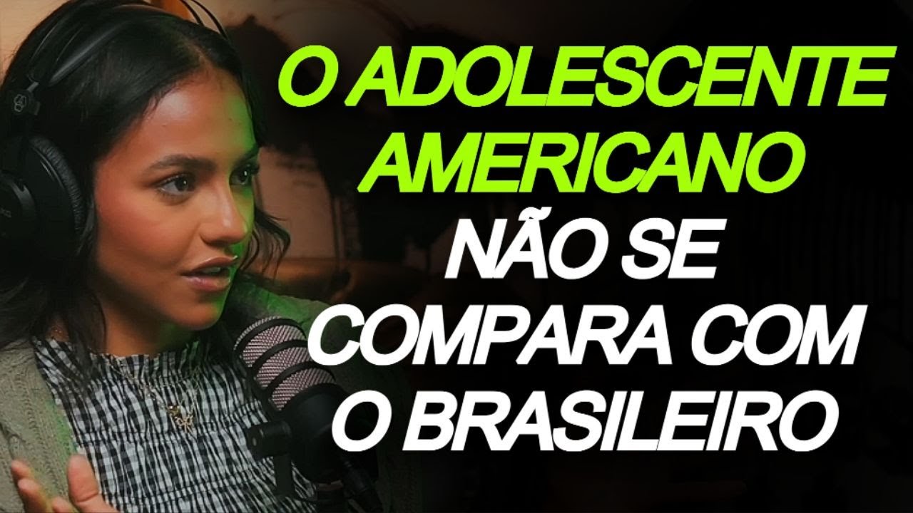 DIFERENÇAS DA CULTURA AMERICANA PARA A BRASILEIRA NA PRÁTICA - JULIA VITÓRIA | Podcast Jesuscopy