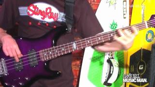 Ernie Ball Music Man - Sterling 4 String Model - Demo by Dave Marks