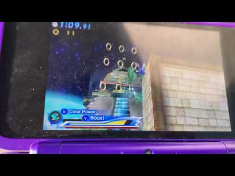 Sonic Generations 3DS 3D In 2D Glitch