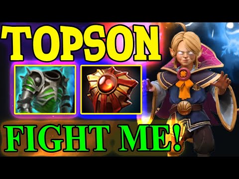 Topson QW Invoker Non Stop Fights l Dota 2 7 24 Gameplay