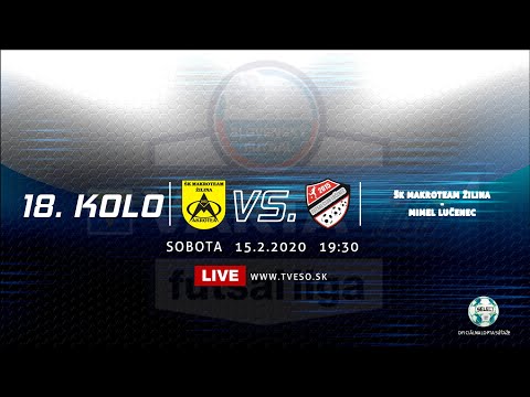 LIVE: ŠK MAKROTEAM ŽILINA - MIMEL LUČENEC, 15.2.2020