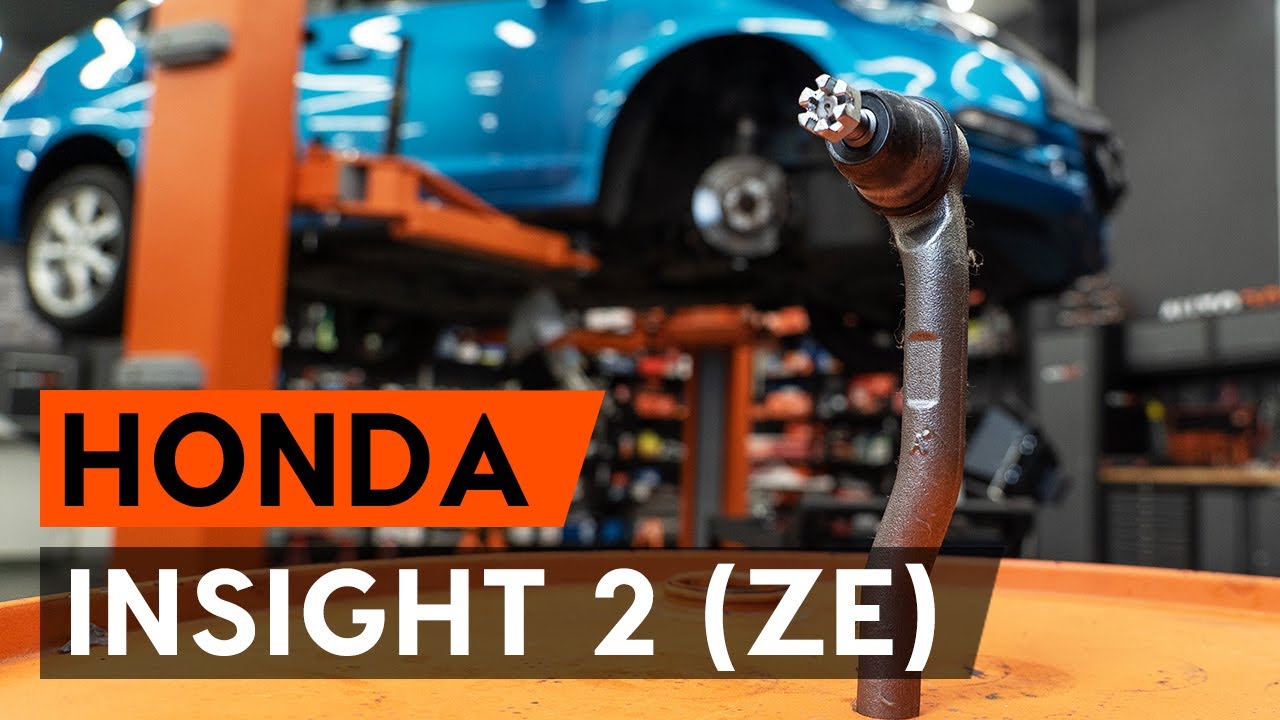 Como mudar terminal de direção em Honda Insight ZE2_ZE3 - guia de substituição
