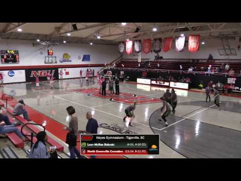 NGU Women's Basketball 2016-17 - North Greenville vs. Lees-McRae