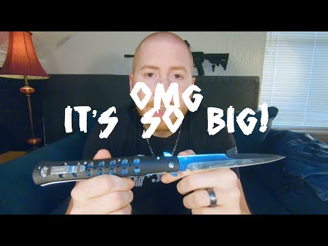 Biggest Pocket Knife Ever - Cold Steel Ti-Lite VI