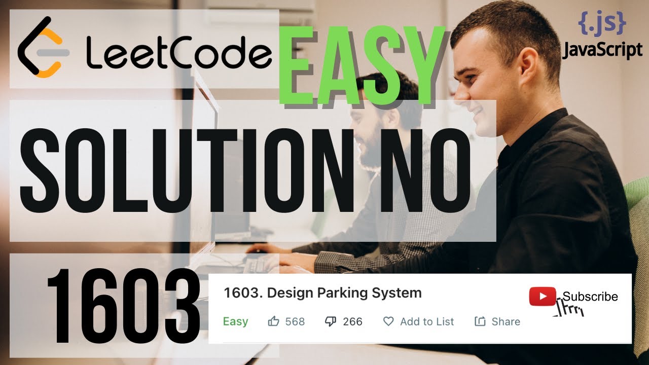 LEETCODE SOLUTION 1603 | Design Parking System | EASY | Javascript