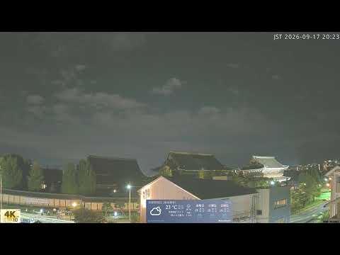 Kyoto Station Area, Western Sky live camera