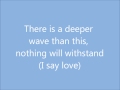 Love is the Seventh Wave (Lyrics) 