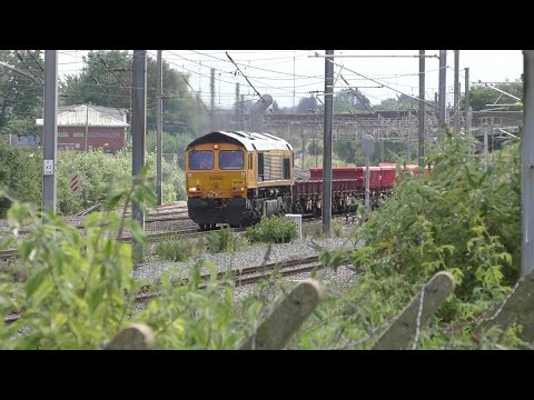 lunchtime  freight trains