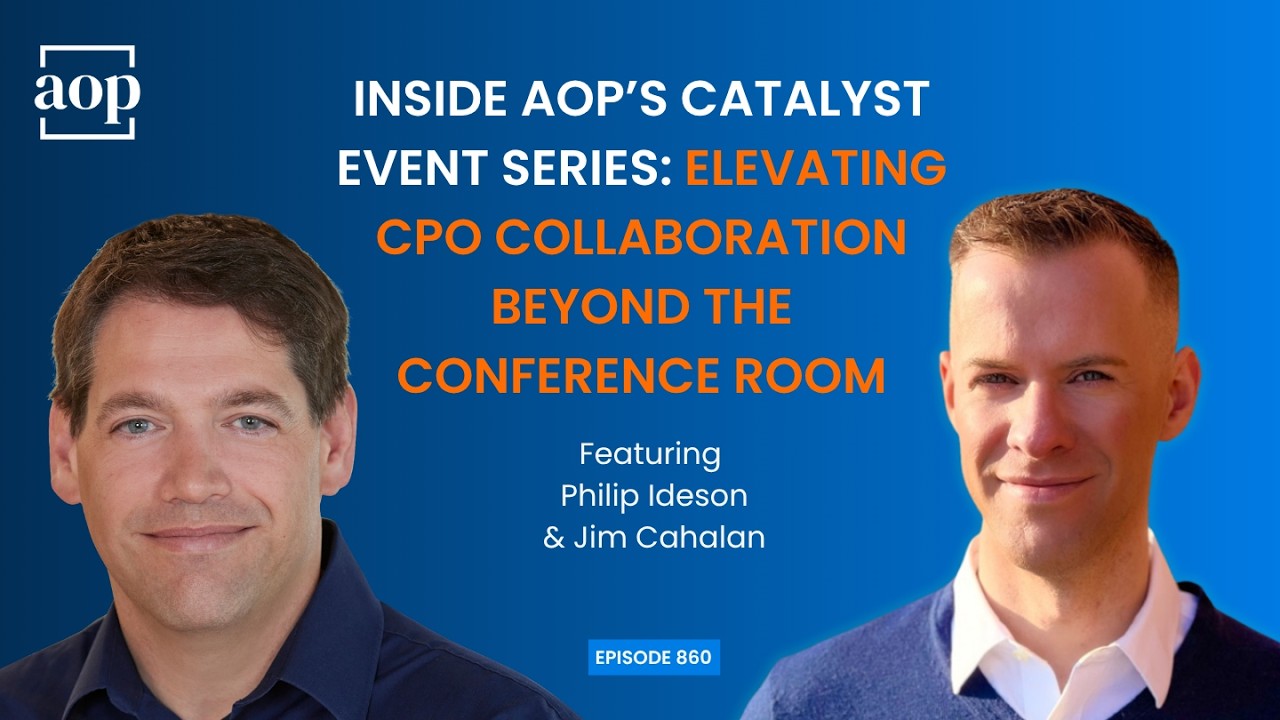 Inside AOP’s Catalyst Event Series: Elevating CPO Collaboration Beyond the Conference Room