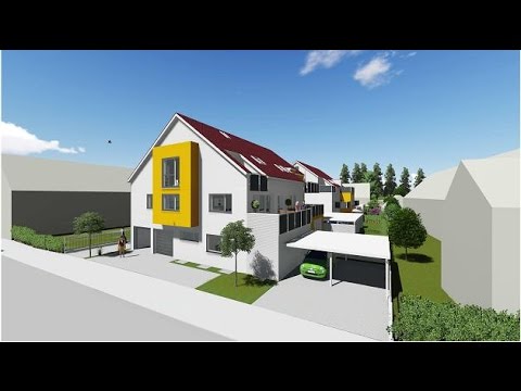 Rundflug Baustelle Höhe Thalfinger Straße 54 in Neu-Ulm Burlafingen von Nägele BAU