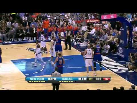 Carmelo Anthony Drives To The Bucket II Knicks vs. Mavericks II 11/21/12