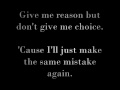 Same Mistake by James Blunt (lyrics) 