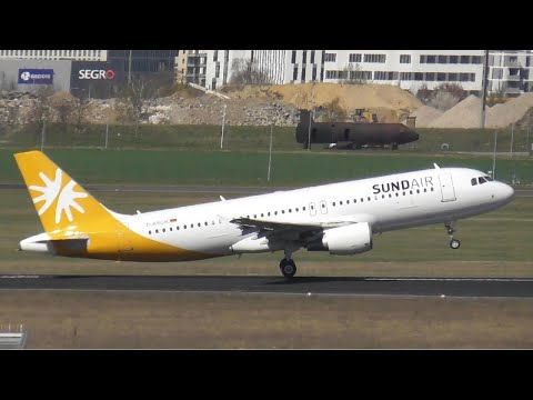 ✈️BER✈️ | Sundair Airbus A320-214 D-ASGK | Take-Off 04.04.25 | Berlin Brandenburg Airport