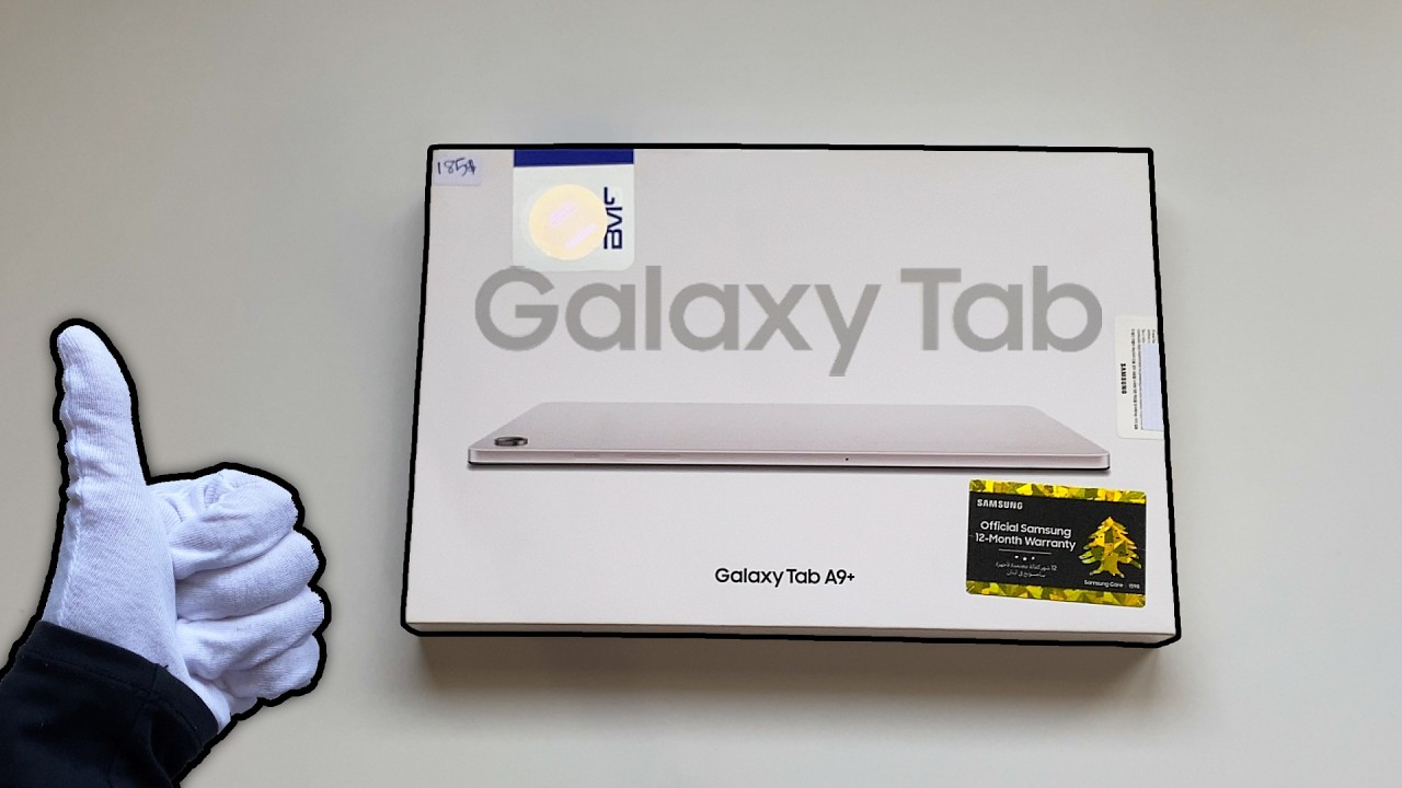 Miniatura da avaliação em vídeo de Tablet Samsung Galaxy Tab A9+ 5G 11 Polegadas 64GB 4GB RAM