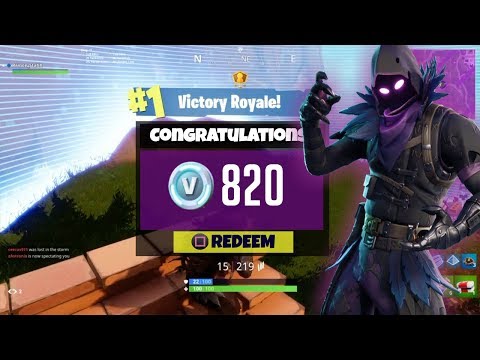 NEW GAME MODE "BLITZ SHOWDOWN" WIN Gameplay! (Fortnite Battle Royale) (Solo Win) (Raven Skin)