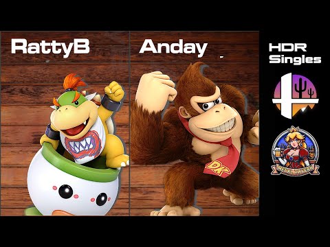 Metal Tavern: An HDR Regional - RattyB (Bowser Jr.) vs Anday (DK) Loser's Finals