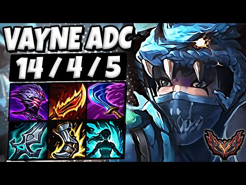 Vayne vs Jhin [ ADC ] Lol Korea Grandmaster Patch 12.22 ✅