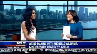Michelle Williams: FOX 32 News (Interview: February 11, 2013)