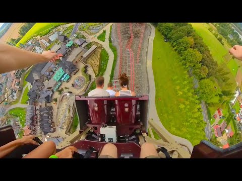 Zadra POV 4K Back Row | Energylandia 🇵🇱 