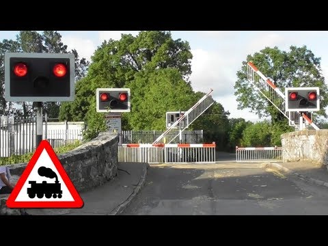 Level Crossing - Blakestown, County Kildare - IE 22000 Class Intercity Train