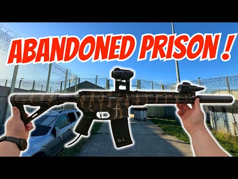 HAUNTED Abandoned PRISON (Wolverine MTW Airsoft Gameplay)