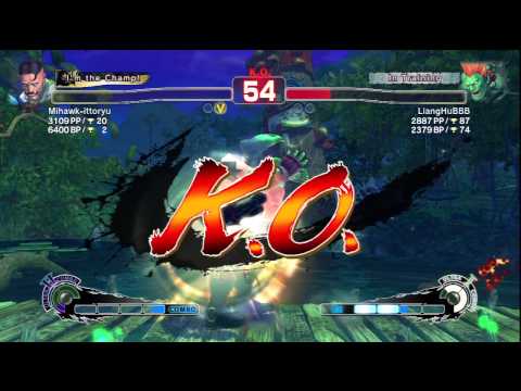 SSF4 AE: Mihawk-ittoryu [DUD] vs LiangHuBBB [BLA]
