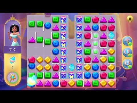 Disney Princess Majestic Quest Level 204 NO BOOSTERS - A S GAMING ✔
