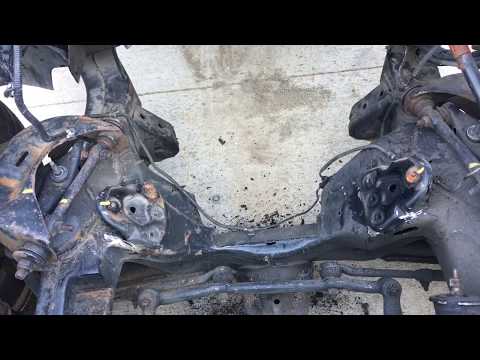 S10 LS Swap remove 2.8 V6 frame mounts/stands