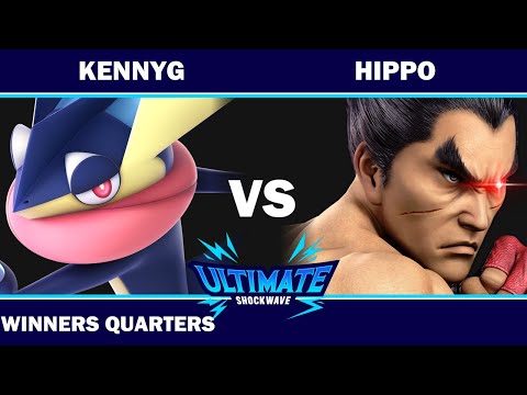 USW 128 - Winners Quarters - UTDe | KennyG (Greninja) VS hippo (Kazuya) - SSBU Ultimate