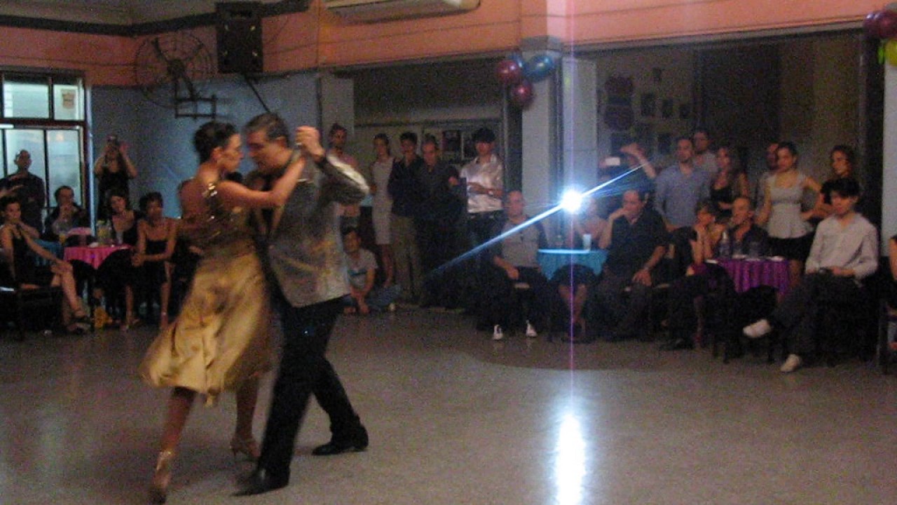 JULIO BALMACEDA y VIRGINIA VASCONI en Viva La Pepa Milonga (1/4)