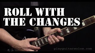 REO Roll With The Changes - All Lead Guitar