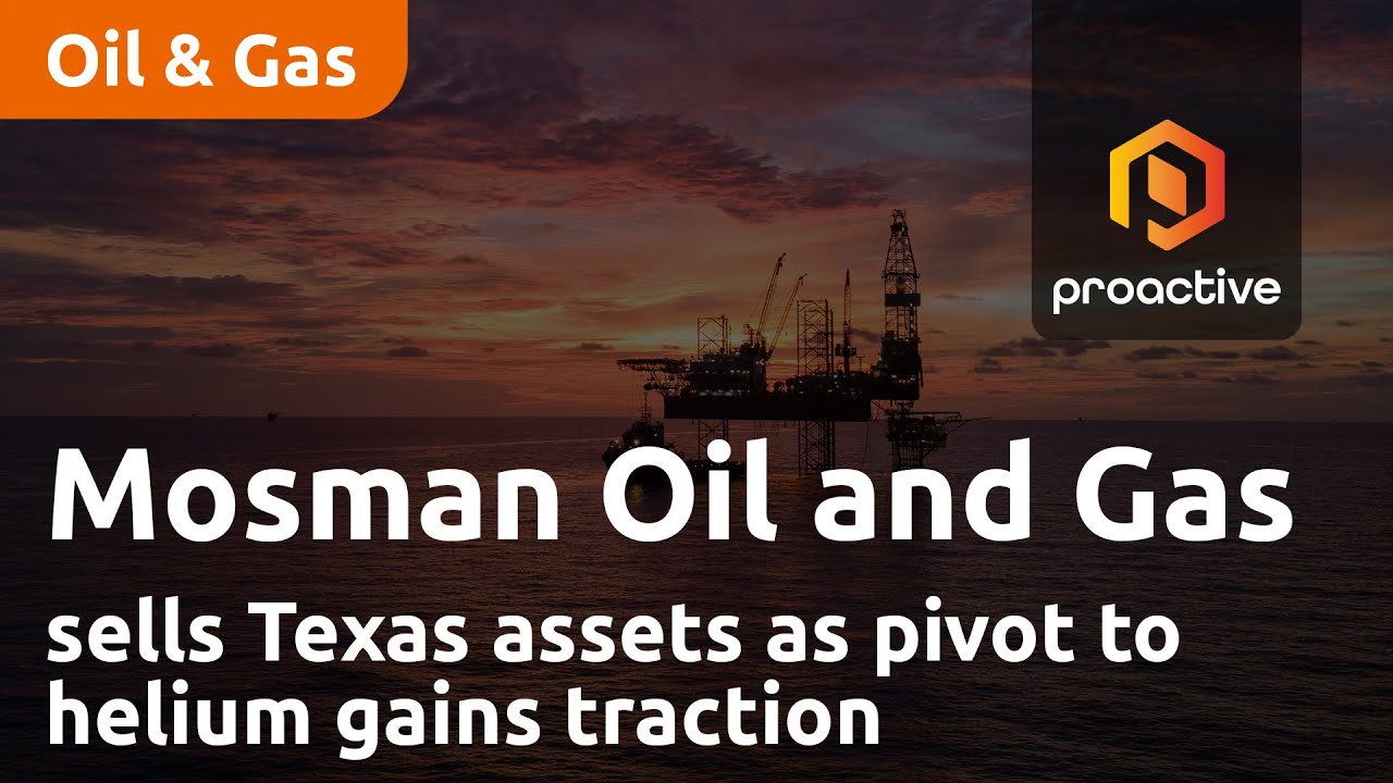 Mosman Oil and Gas sells Texas assets as pivot to helium gains traction