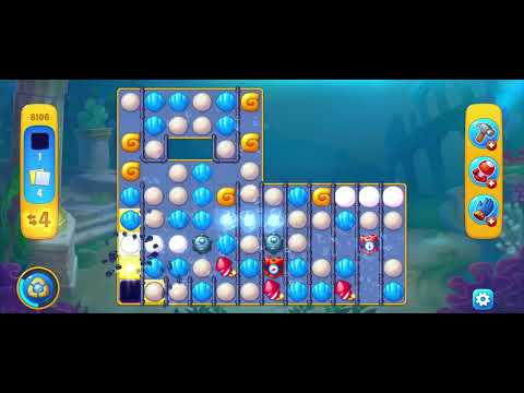 FISHDOM 🐠 LEVEL 8106 #youtube #fishdom #gamevideo