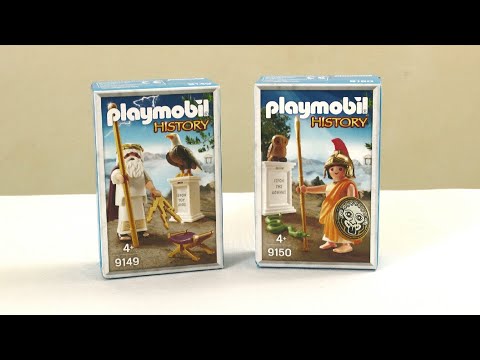 Unboxing Playmobil : Les dieux grecs (2016) – 9149, 9150