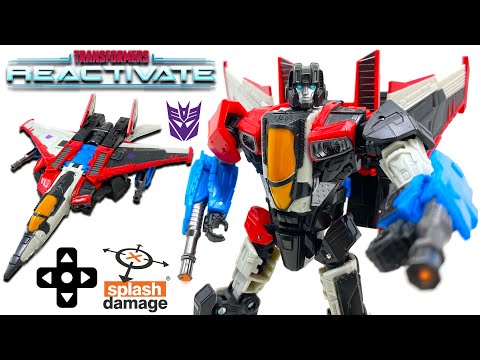 Transformers REACTIVATE Voyager Class STARSCREAM Review