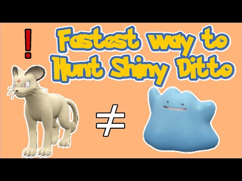 THE BEST WAY TO HUNT FOR SHINY DITTO IN POKEMON SCARLET AND VIOLET