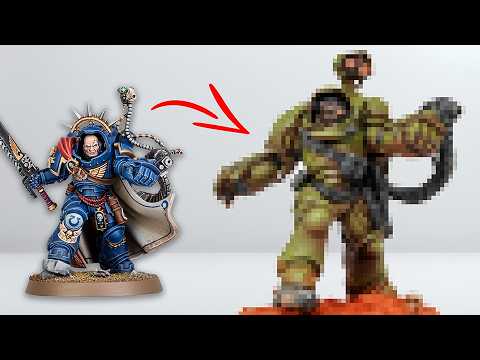Kitbashing A CUSTOM GRAVIS CAPTAIN Space Marine Raptors Army