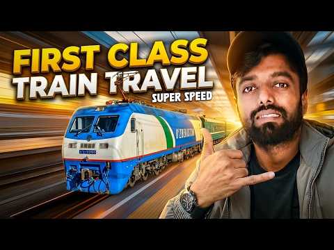 First Class Night Train Journey in Uzbekistan 🔥 14 Hrs | DAN JR VLOGS