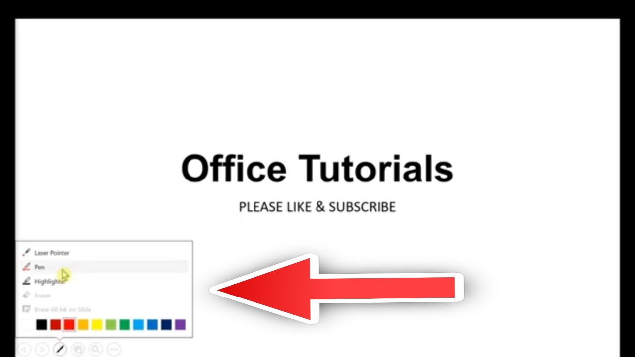 How to Draw Freehand in PowerPoint (Draw on Your PowerPoint Slides in Real Time!)